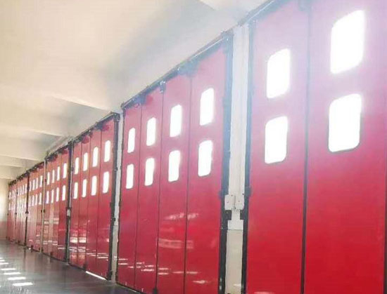 工业折叠门实例