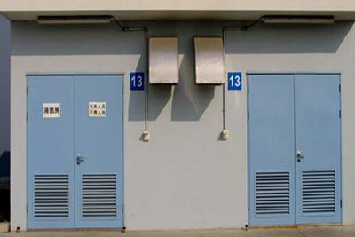 变压器钢质门案例